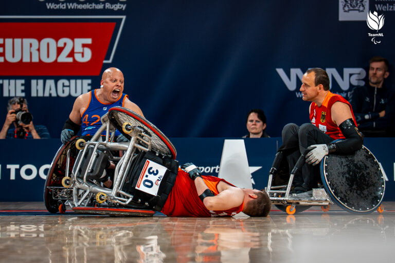 Rolstoelrugby is niet alleen leuk om te spelen, maar ook om te kijken!