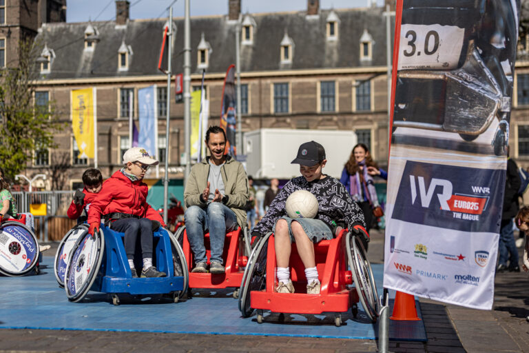 Maak kennis met rolstoelrugby bij een vereniging of tijdens een clinic